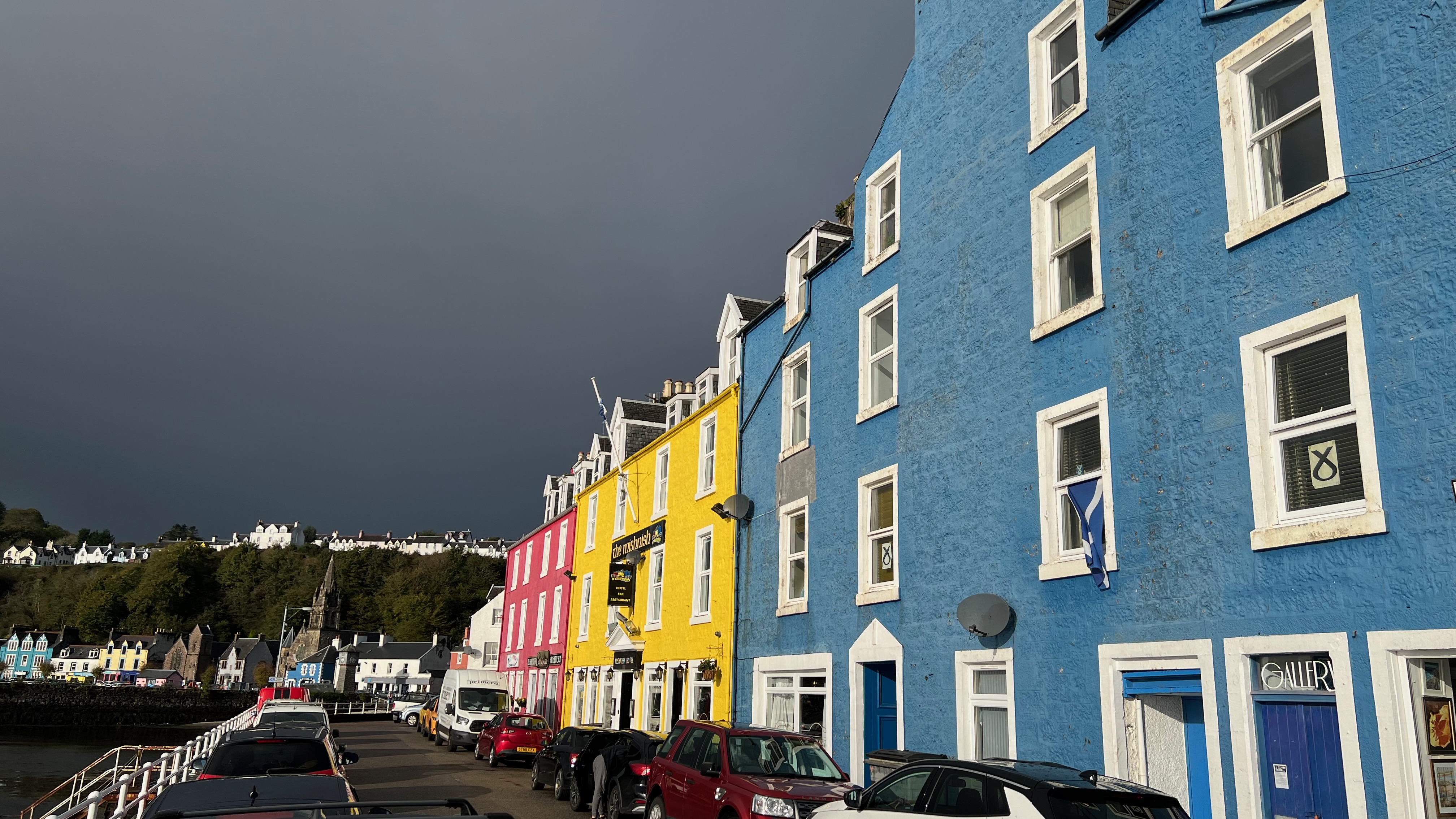 Stormy skies over Tobermory