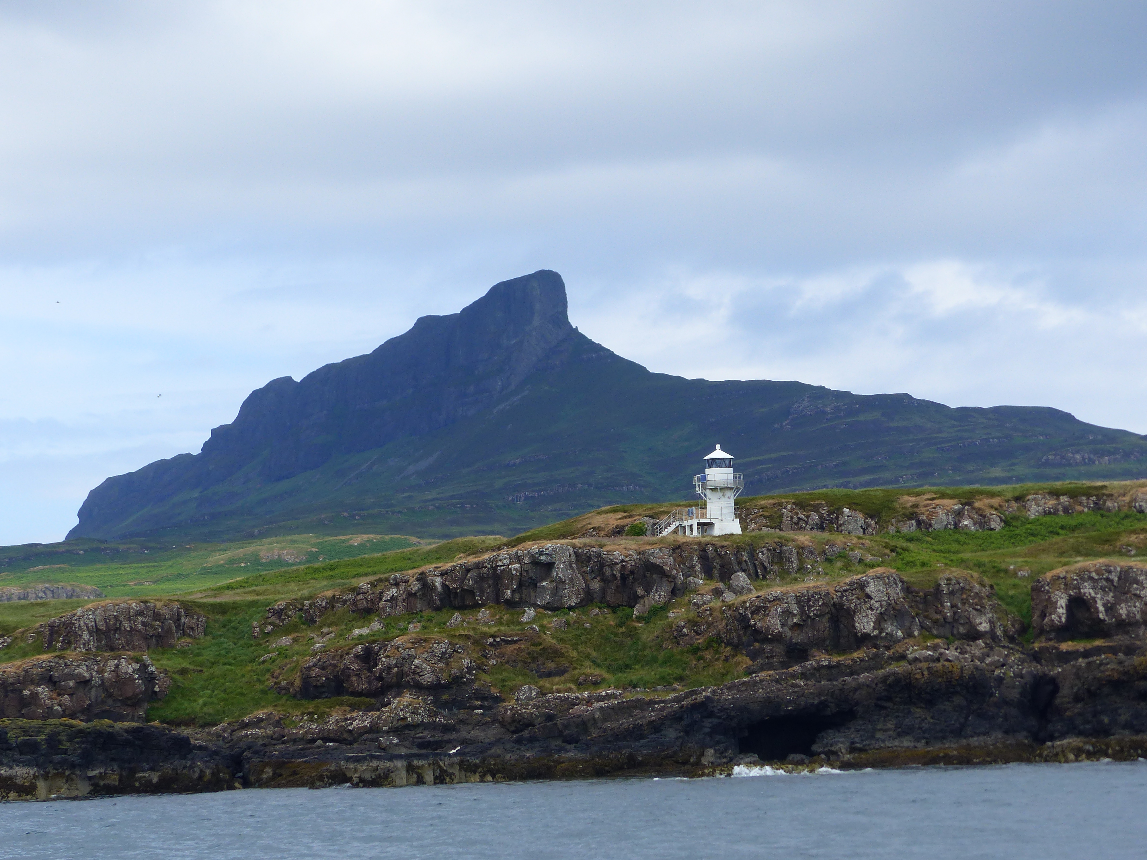 Lighthouse and Sgurr of Eigg